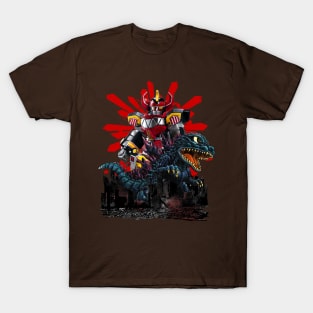 Godzilla vs Megazord T-Shirt